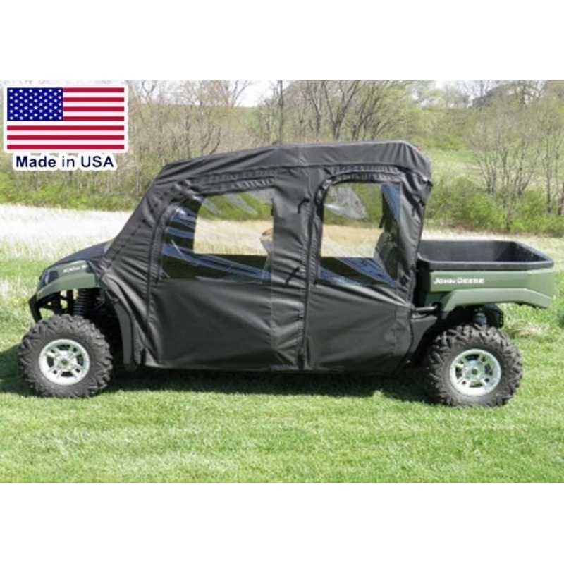 DOORS for John Deere XUV 550 S4 – Soft Material – 4 Door Model – Vinyl Windows