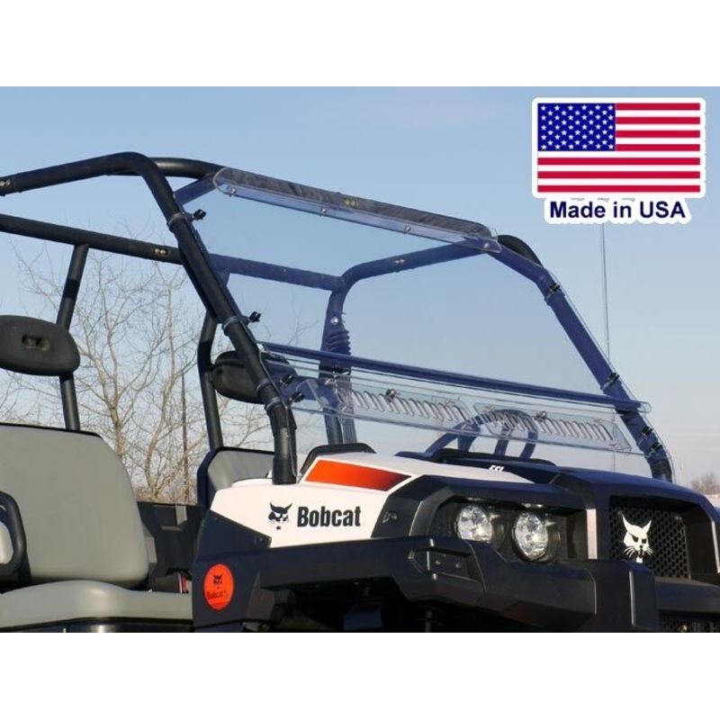 HARD WINDSHIELD for Bobcat 3400 – Polycarbonate – Withstands Highway Speeds