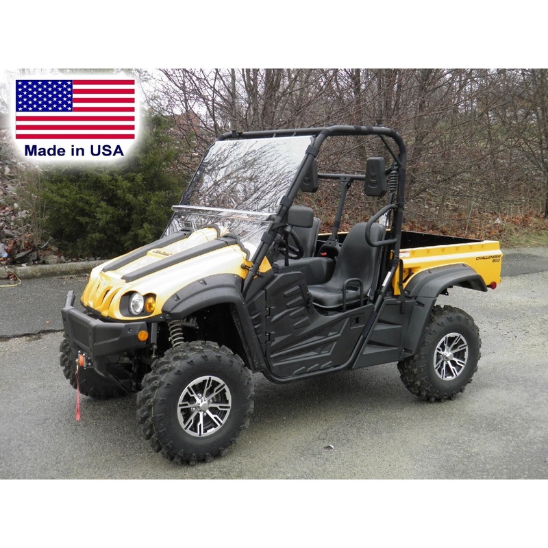 HARD WINDSHIELD for Cub Cadet Challenger 500 and 700 – Withstands Highway Speeds