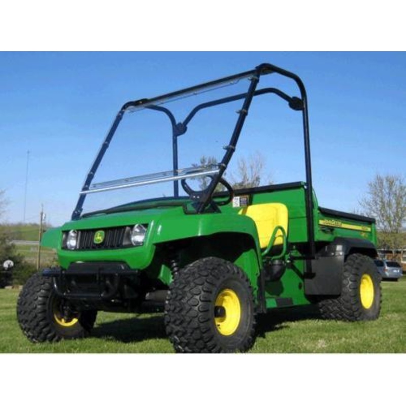 HARD WINDSHIELD for John Deere TS TX & Turf – Travels Highway Speed – Commercial