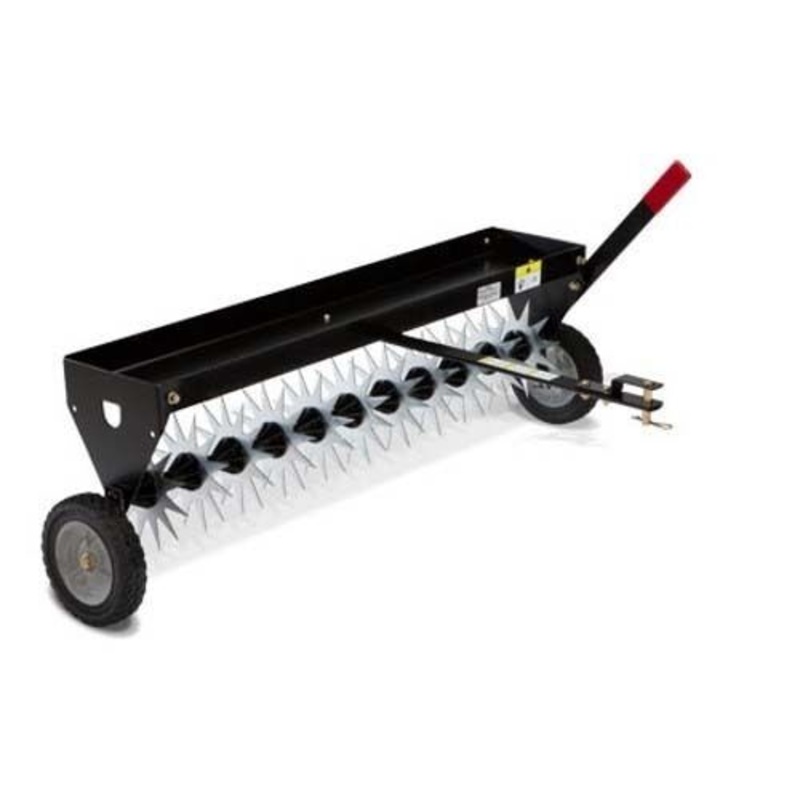 Heavy Duty Spike Aerator – Tow Behind – 132 Spiked Tin Tips – 150 lbs Capacity