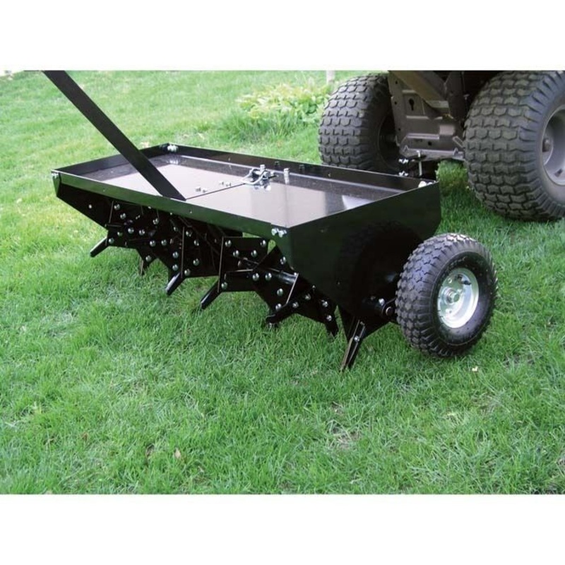 Industrial Tow Behind Plug Aerator – 48 – 32 Blades – 2 1/2 Deep Penetration
