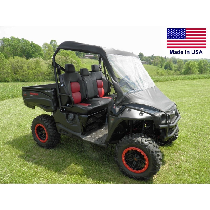 Mini Cab for Mahindra mPACT XTV 750 1000 – VINYL WINDSHIELD, ROOF, REAR WINDOW