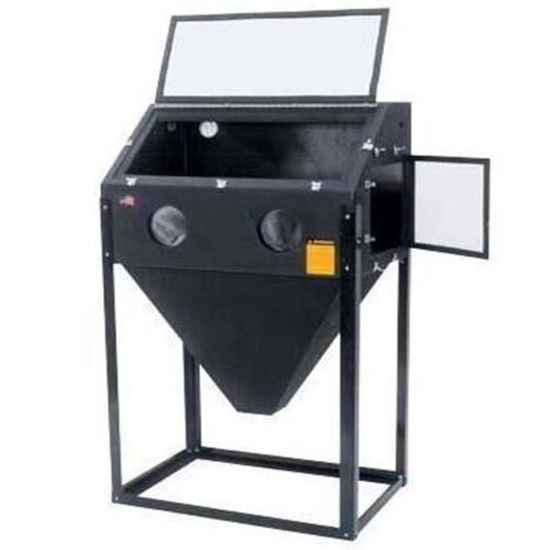 SANDBLASTER Blasting Cabinet – 13.8 Cubic Ft Capacity