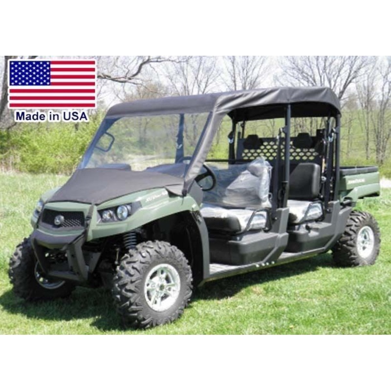 VINYL WINDSHIELD and ROOF for John Deere XUV 550 S4 – Soft Material