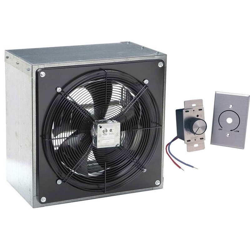 14 Exhaust Fan – Axial – 1,839 CFM – 120 Volt – 1 Phase – 1/4 HP – Direct Drive