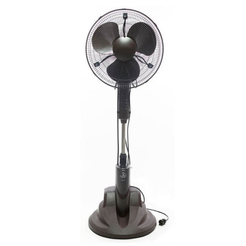 16 Outdoor MISTING FAN – Pedestal – Oscillating – 115 Volt – 3 Speed – 2120 CFM