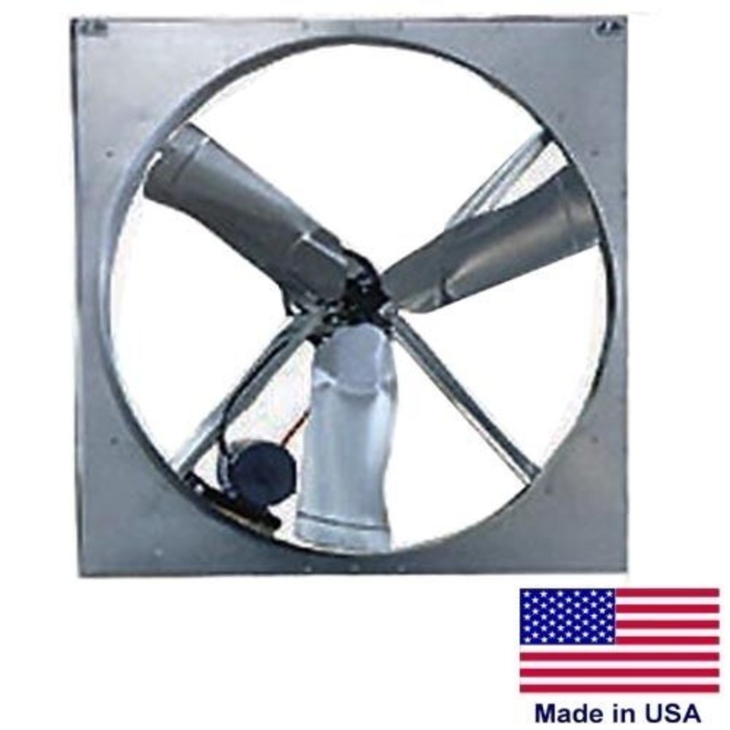 36 Exhaust Fan – Direct Drive – 14,800 CFM – 1/2 HP – 115/230V – 1 Ph – Panel