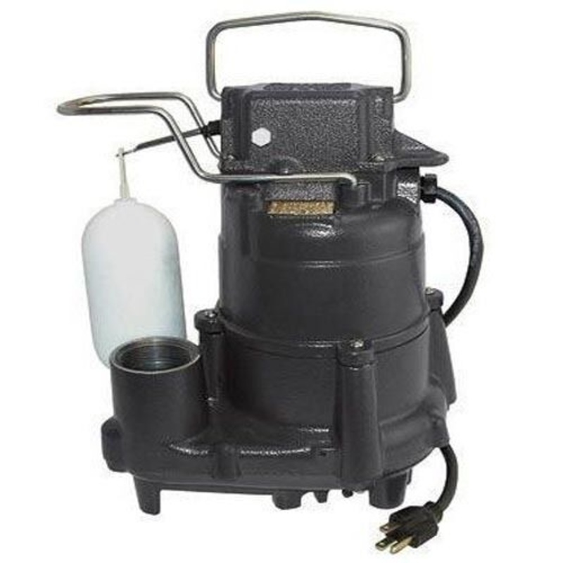 Cast Iron Body Comm SUMP PUMP Submersible – Electric – 4,320 GPH – 1/2 Hp – 115V