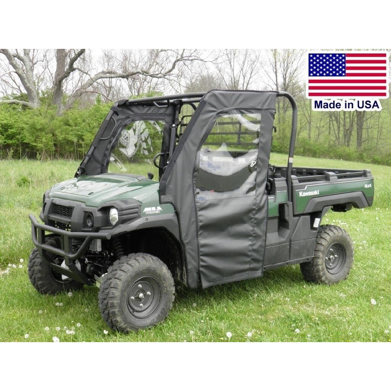 DOORS for Kawasaki Pro FXT and DXT – Zip Down Windows – Soft Material