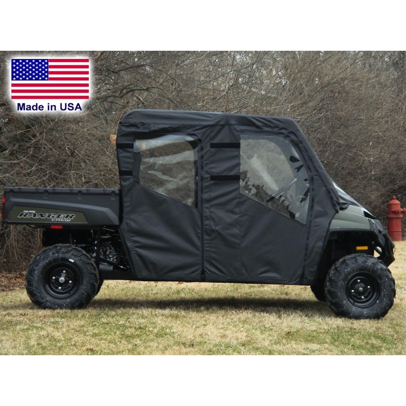 DOORS for Polaris Ranger Crew – Soft Material – Travels Highway Speeds