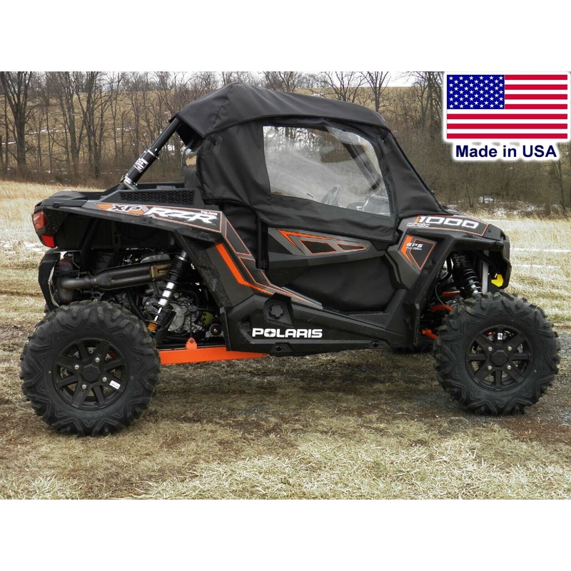 Doors for POLARIS RZR 1000 – Soft Material – Vinyl Windows – Withstands Hwy Spds