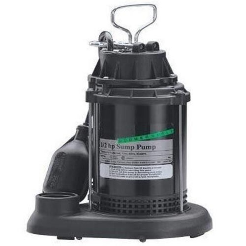 Electric SUMP PUMP Submersible – 3,300 GPH – Electric 110 Volt – 1/3 Hp – 1.5
