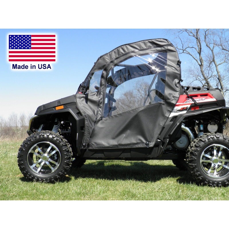Full DOORS for CF Moto ZForce 500 / 800 / 1000 – Soft Material – Vinyl Windows