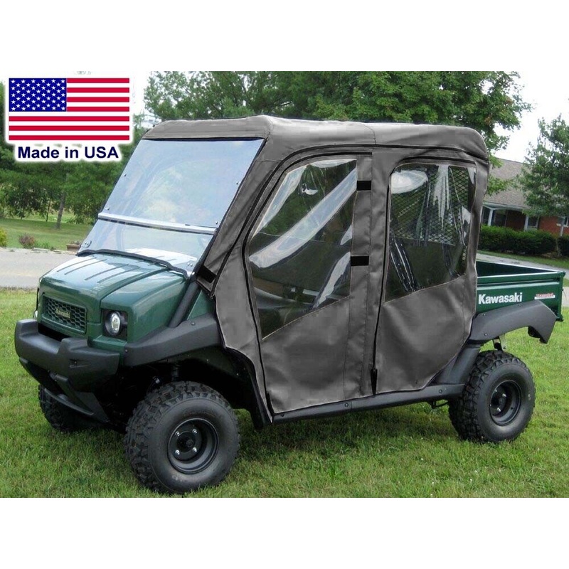 FULL ENCLOSURE for Kawasaki 4010 Trans – HARD WINDSHIELD, ROOF, DOORS, REAR