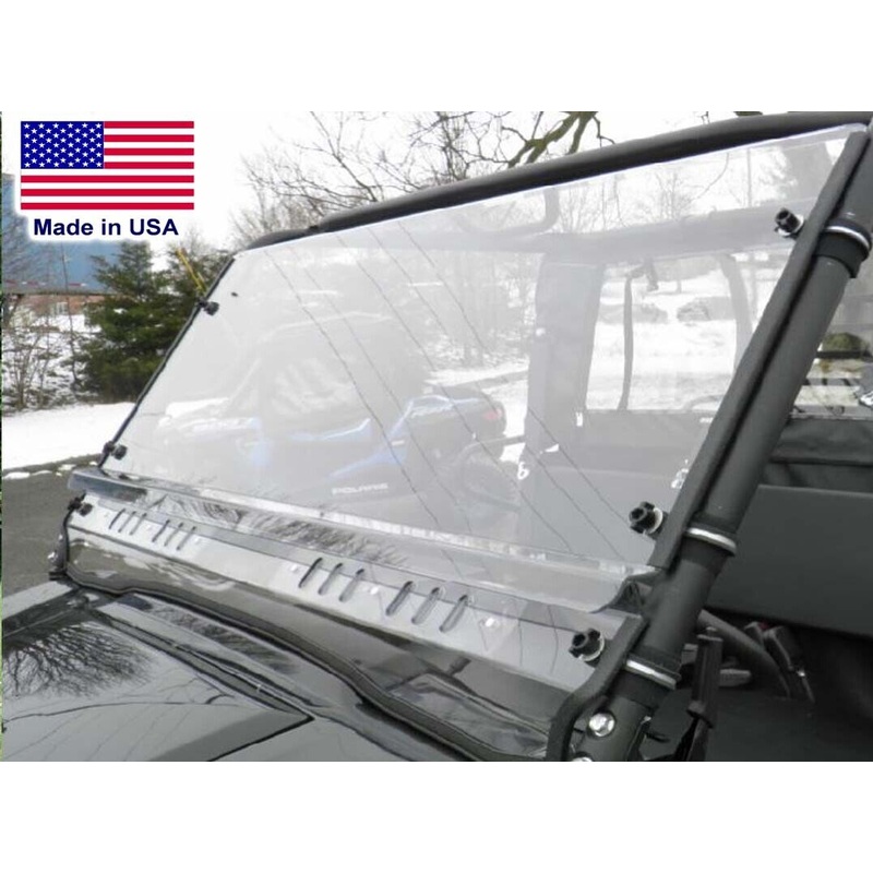 HARD WINDSHIELD for Kawasaki Mule 3000 & 3010 – Travels Highway Speeds