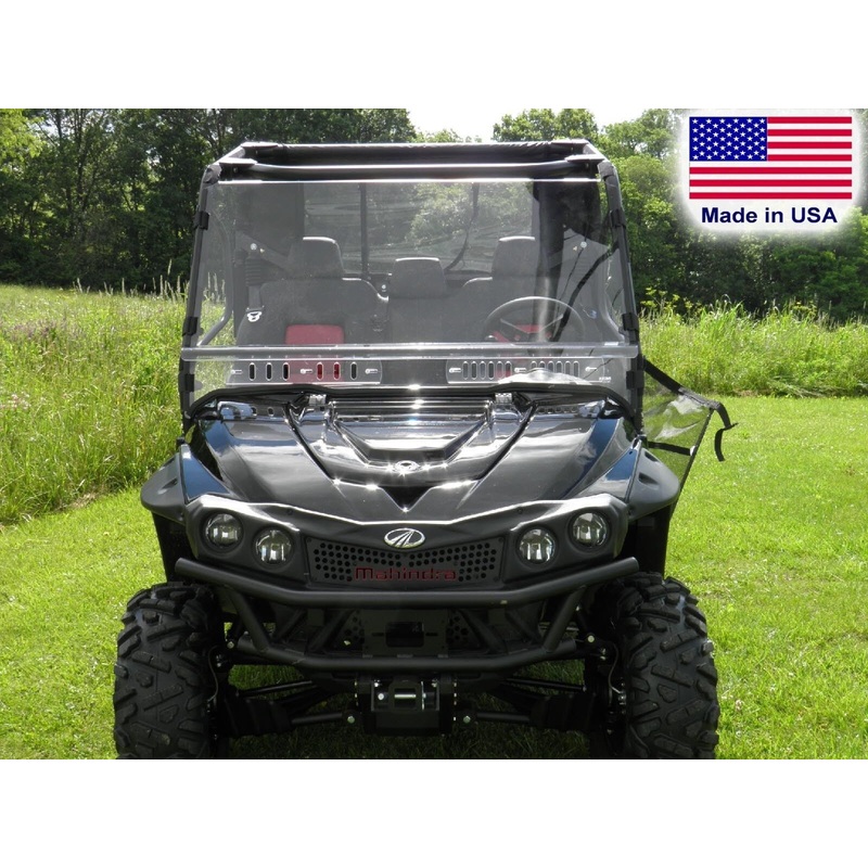 HARD WINDSHIELD for Mahindra mPACT XTV 750 1000 – Travels Highway Speeds