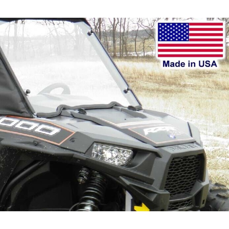 Hard Windshield for Polaris RZR 1000 – Polycarbonate – Withstands Highway Speeds
