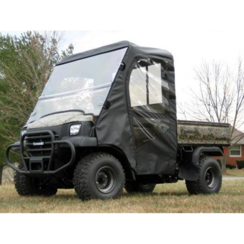 Kawasaki Mule 3000 & 3010 FULL ENCLOSURE – HARD WINDSHIELD, DOORS, REAR, ROOF