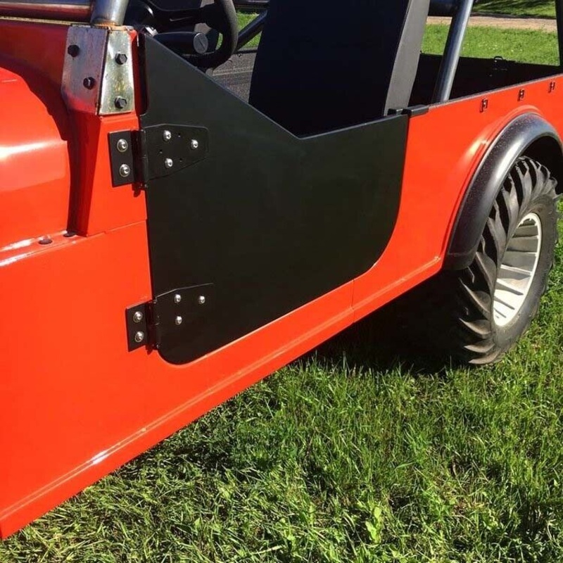Mahindra Roxor DOORS – Half – Aluminum Material – Hard – Latch Open & Closes
