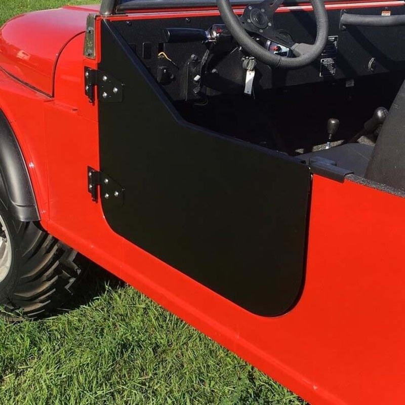 Mahindra Roxor DOORS – Half – POWDER COAT – Aluminum – Hard – Latch Open & Close