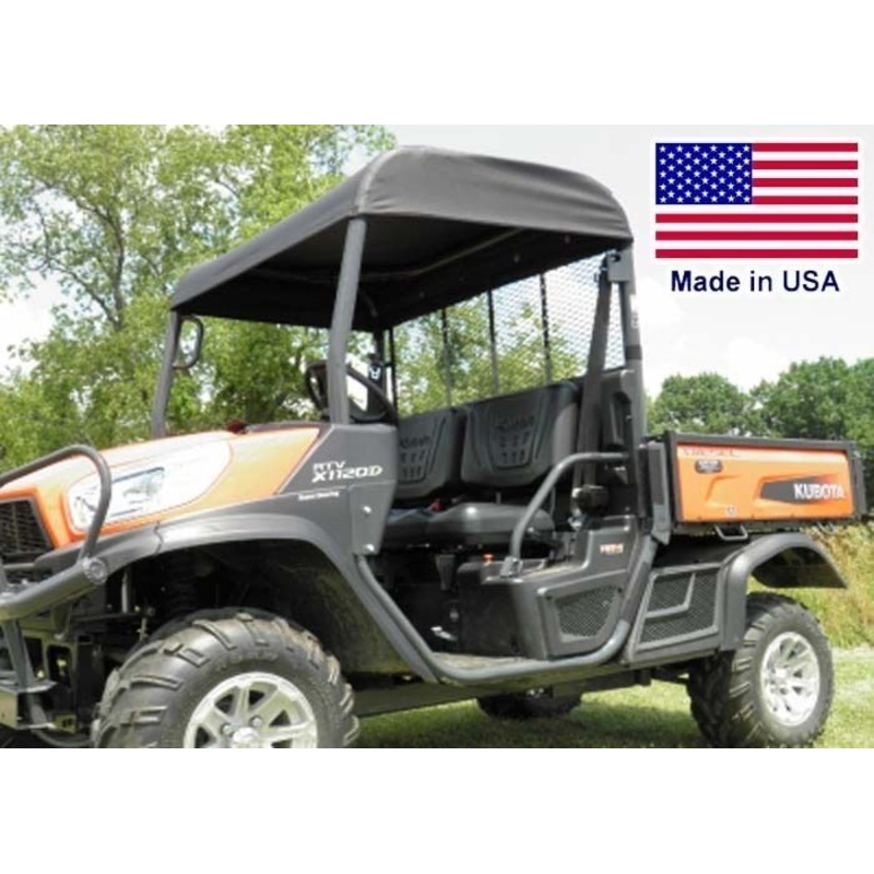 ROOF for Kubota RTV X1120D / X900 – Canopy – Soft Top – Travels Highway Speeds