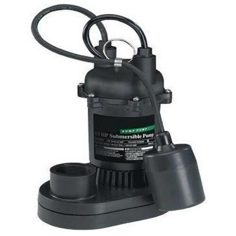 SUMP PUMP Submersible – Electric – 2,580 GPH – 110 Volt – .3 Hp – 1.5 Discharge