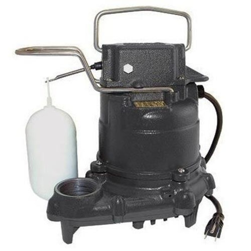 SUMP PUMP Submersible – Electric – 2,580 GPH – .3 Hp Motor – Fits a 12 Opening