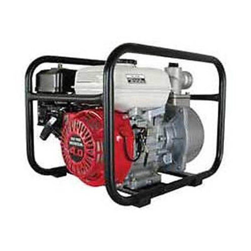 Water Pump – 3 Intake/Outlet – 6.5 HP – Honda Engine G X – Suction Feet 26′