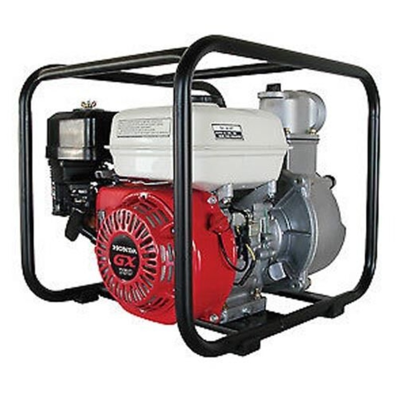 2 High Pressure Transfer Water Pump – 6.5 HP – 130 GPM – Honda GX Engine