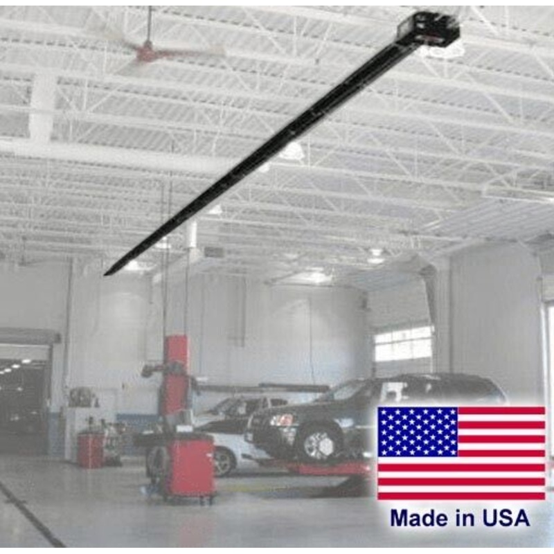 20 ft Infrared TUBE HEATER – Natural Gas – 75,000 BTU – 120 Volts – Commercial