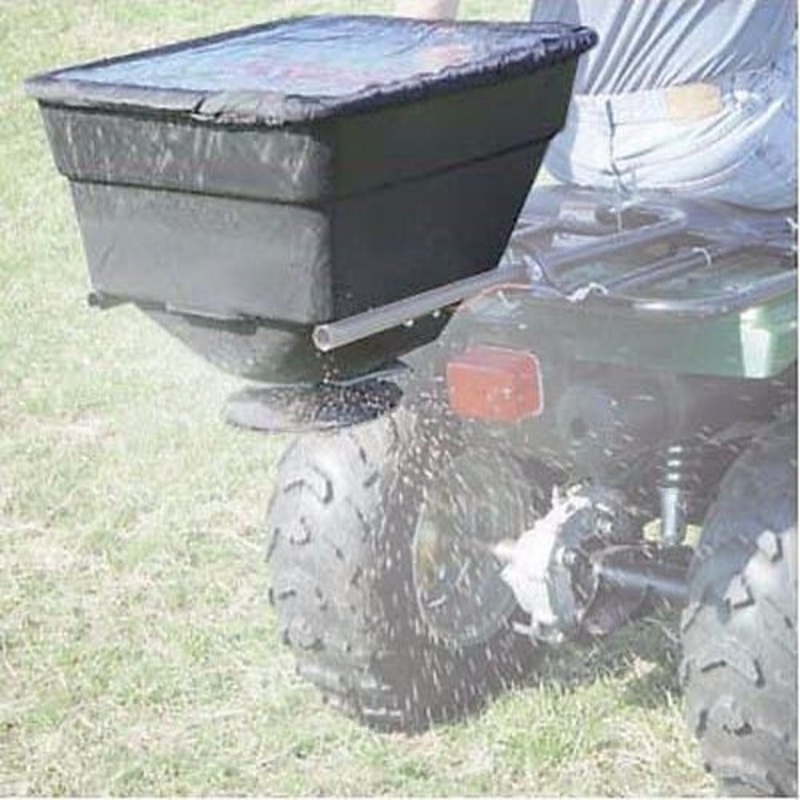 ATV 12 Volt Broadcast Spreader – 100 Lbs Capacity
