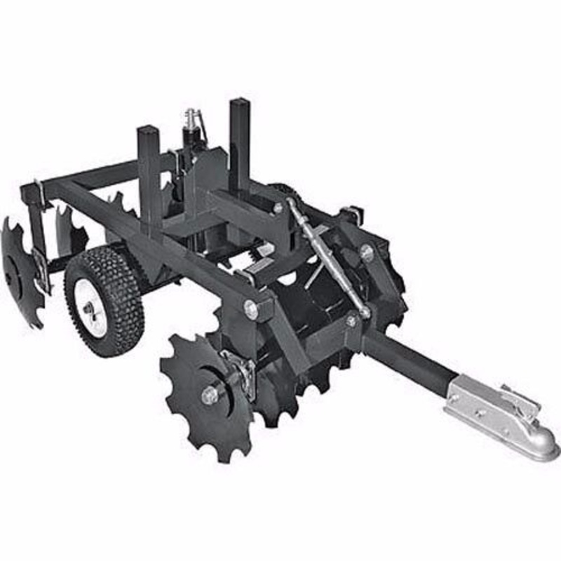 ATV Disk Harrow – 33 Inch Wide – Notched Disk Type – Commercial Duty