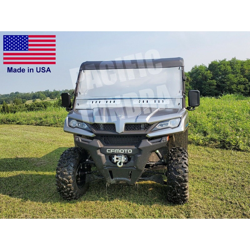 ROOF & HARD WINDSHIELD for CF Moto UForce 1000 – Withstands Highway Speeds