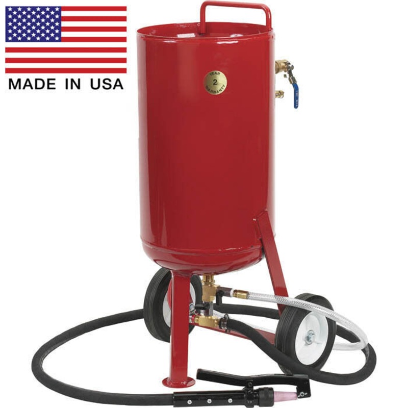 Soda & Abrasive Blaster – 8.2 Gallon Cap – Commercial – 15 CFM – Accessories