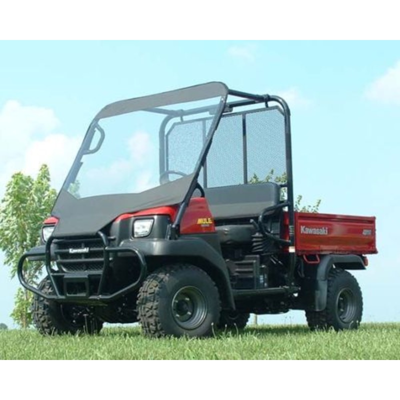 Vinyl Windshield for Kawasaki Mule 3000/3010 – Soft Material