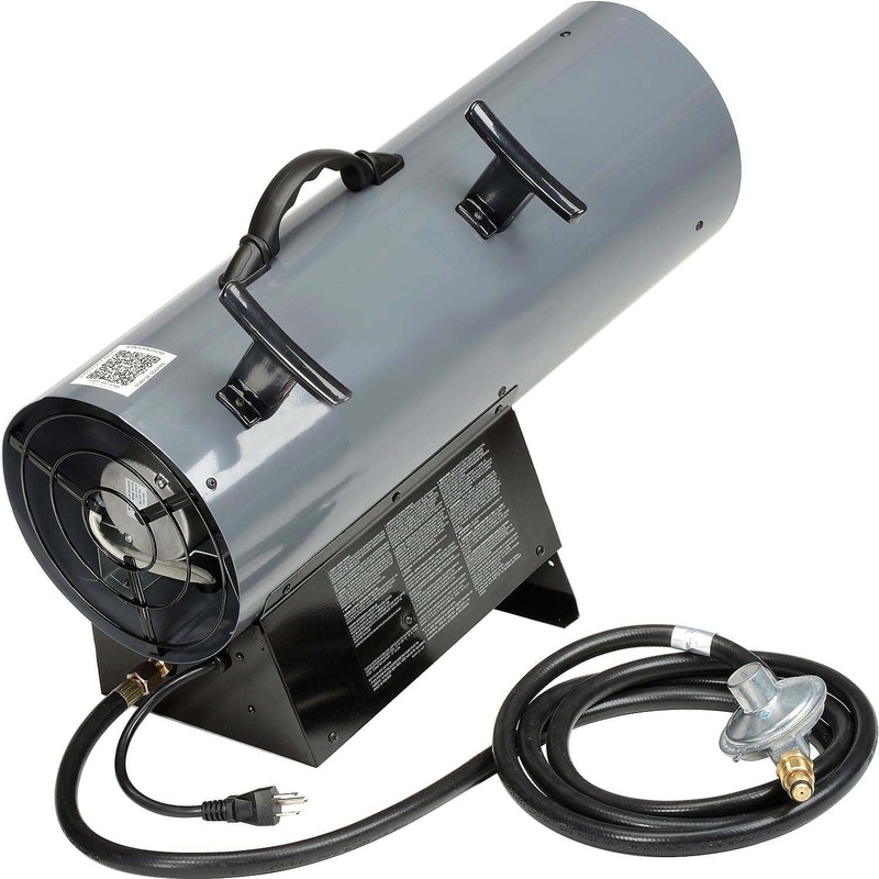 150,000 BTU Portable HEATER Propane – Direct Force – 400 CFM – 115 Volts – 18 HR