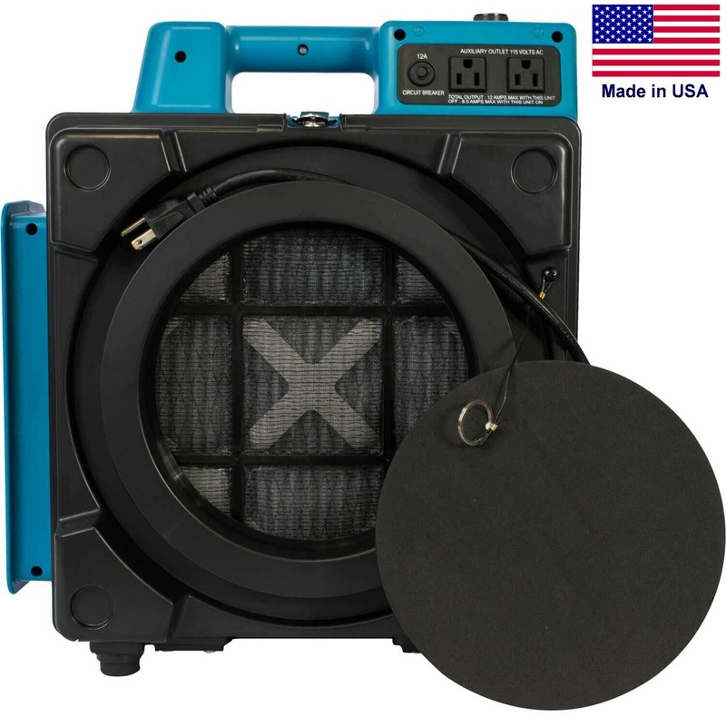 Air Purifier – 550 CFM – 115 Volts – 1/2 HP – 1500 Sqft – HEPA Filter – 5 Speed