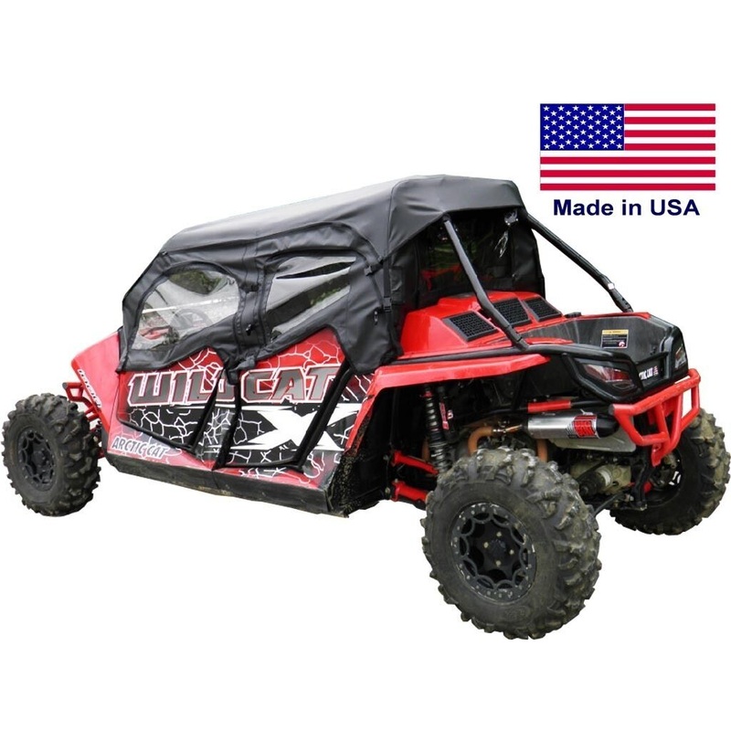 Arctic Cat Wildcat 4 Cab for EXISTING WINDSHIELDS – Roof – Doors – Rear Window