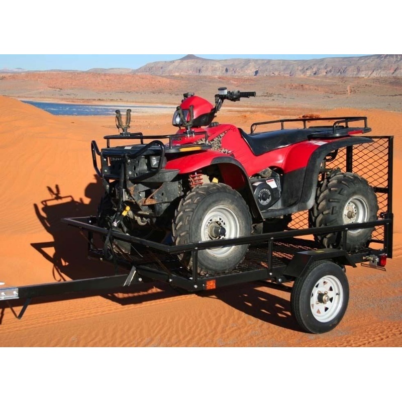 ATV Trailer – 1,000 lbs GVWR Cap – 12 Wheels – DOT Lighting – Industrial Duty