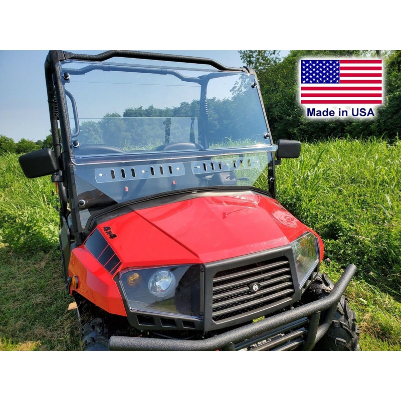 Coleman UT400 / Outfitter 400 HARD WINDSHIELD – Polycarbonate – Highway Ready