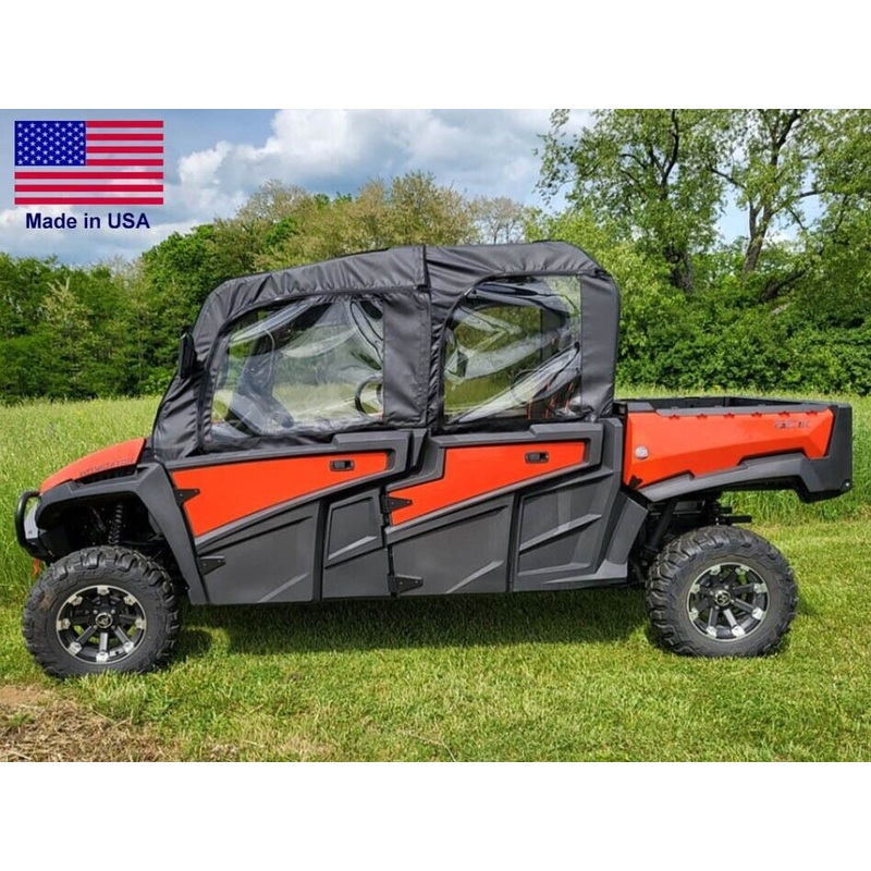 DOORS for Intimidator 6 Seater GC1k – Soft Material – Vinyl Windows