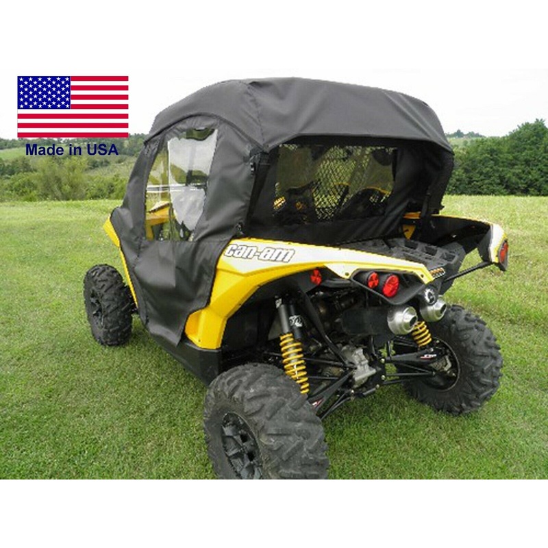 DOORS & REAR WINDOW for Can Am Maverick – Soft – Withstands Highway Speeds