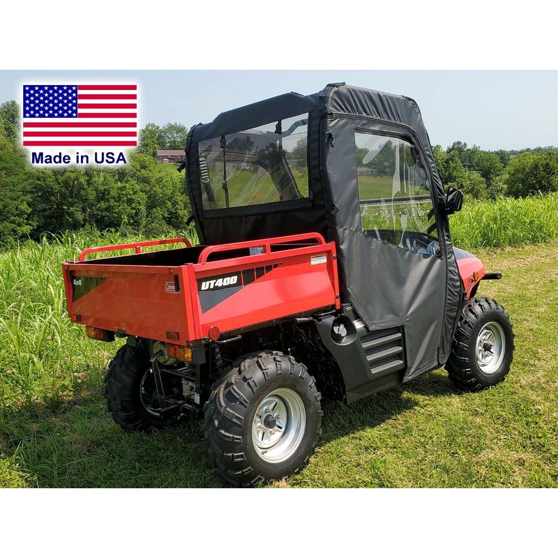DOORS & REAR WINDOW for Coleman UT400 / Outfitter 400 – Soft Material
