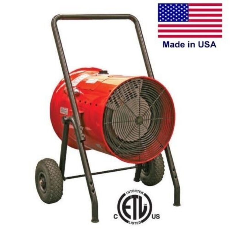 ELECTRIC HEATER – Commercial – 10,000 W – 240 Volt – 1 Ph – 34,120 BTU – 1100 SF