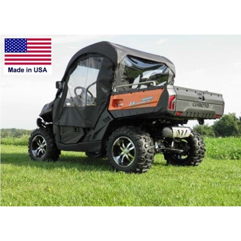 Full Enclosure for CF Moto UForce – HARD Windshield – Doors – Roof – Rear Window