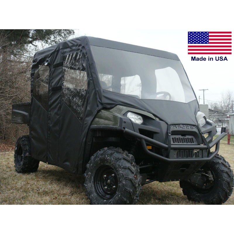 FULL ENCLOSURE for Ranger Crew – VINYL Windshield, Roof, Doors, Rear Window