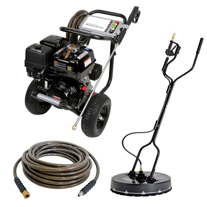 Gas Pressure & Surface Washer – Cold Water – 4200 PSI – 4 GPM – AAA Pump – Honda