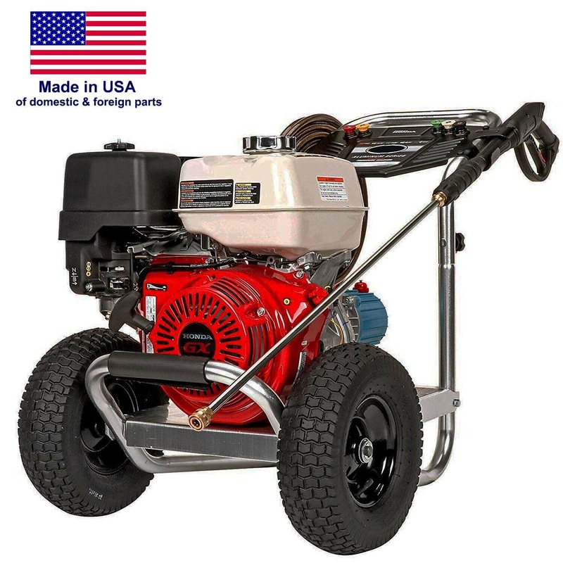 Gas Pressure Washer – Cold Water – 3400 PSI – 2.5 GPM – 6.5 HP – Direct Drive