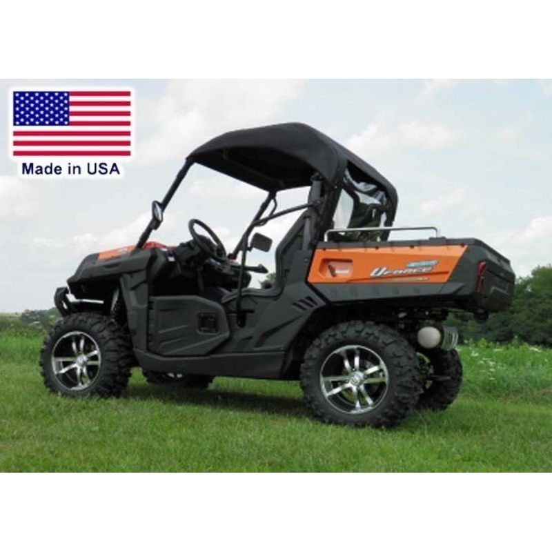 Hard Windshield and Roof Combo for CF Moto UForce 500 / 600 / 800 – Soft Top